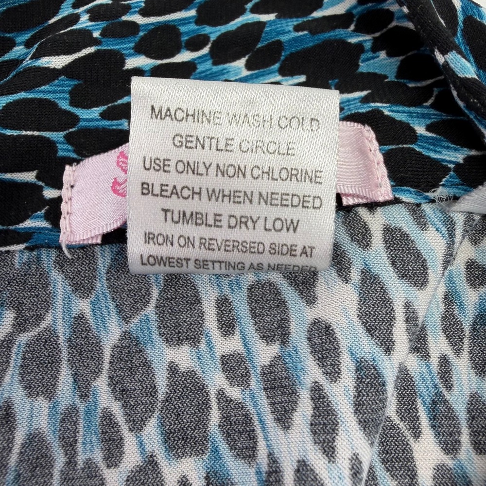 Baby DOLL Animal Print TOP With RUFFLE - Picture 5 of 9
